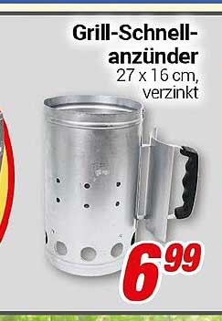 Grill-Schnellanzünder 27 x 16 cm, verzinkt