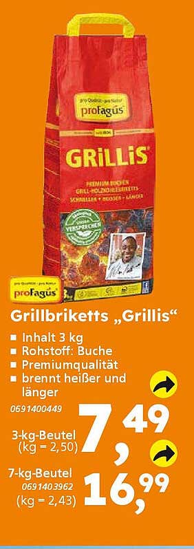 Grillbriketts „Grillis“ - Premiumqualität für den perfekten Grillgenuss