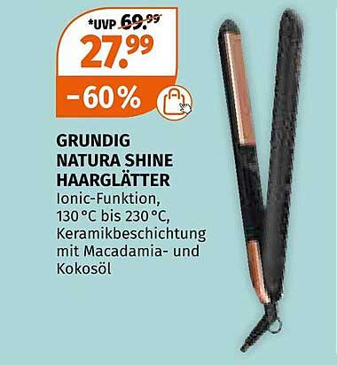 GRUNDIG NATURA SHINE HAARGLÄTTER