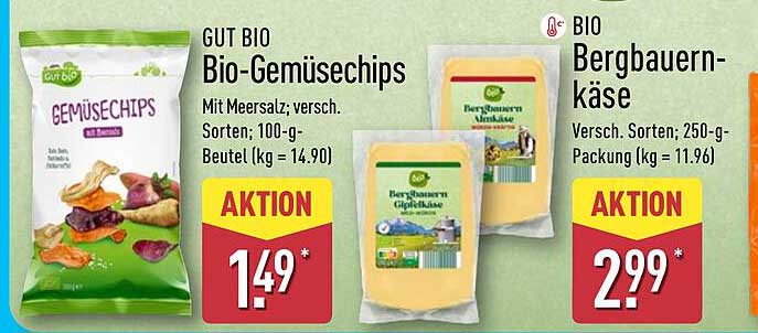 GUT BIO Bio-Gemüsechips