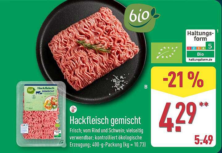 Hackfleisch gemischt