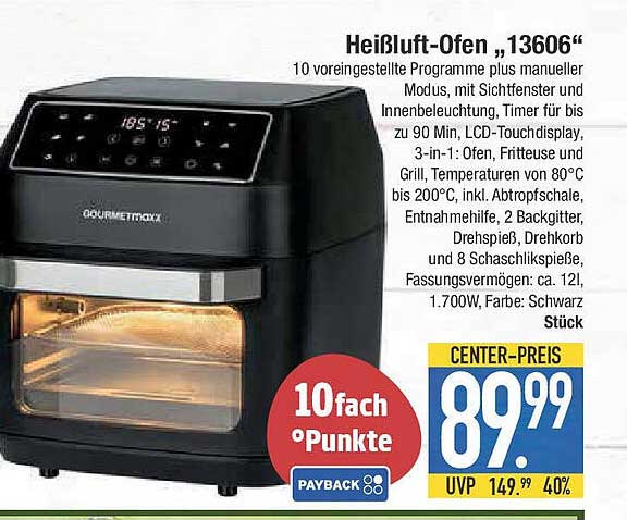 Heißluft-Ofen "13606"