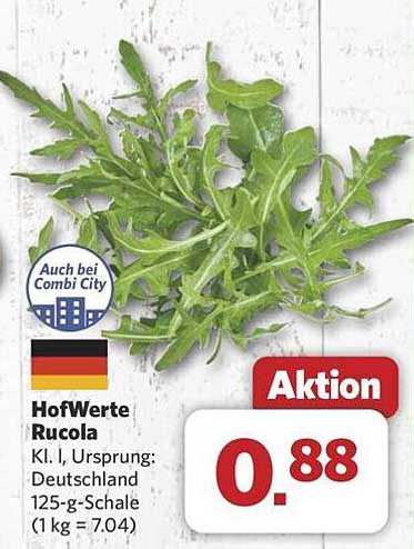 HofWerte Rucola 125-g-Schale