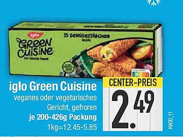 iglo Green Cuisine veganes oder vegetarasches Gericht, gefroren