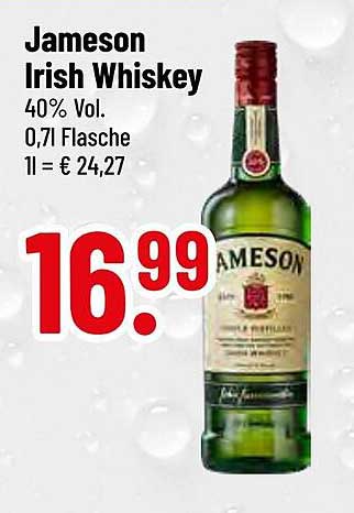 Jameson Irish Whiskey 0,71 l
