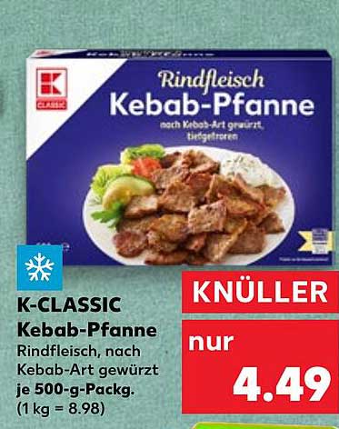 K-CLASSIC Kebab-Pfanne 500 g