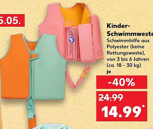 Kinder-Schwimmweste