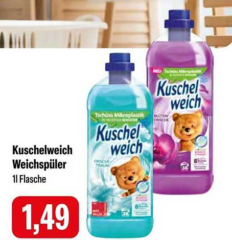 Kuschelweich Weichspüler 1L Flasche