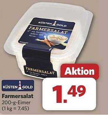 KÜSTEN GOLD Farmersalat 200-g-Eimer
