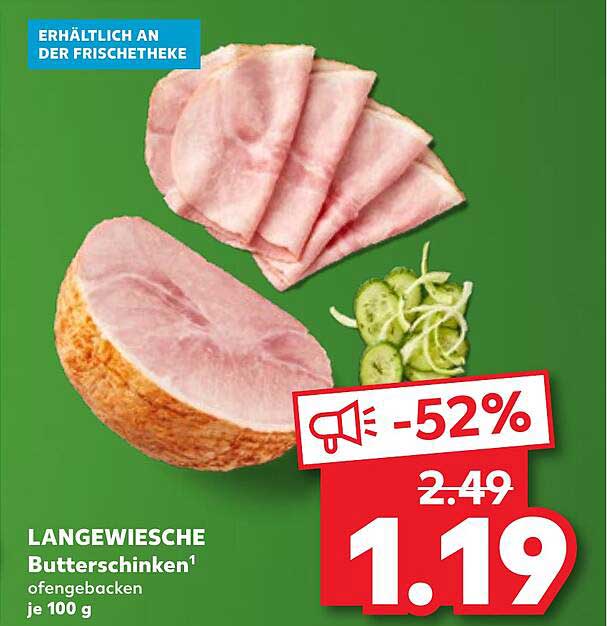LANGEWIESCHE Butterschinken - ofengebacken je 100 g