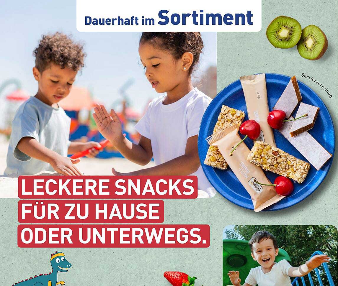 Leckere Snacks für zu Hause oder unterwegs