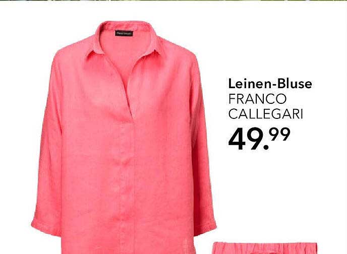 Leinen-Bluse von Franco Callegari