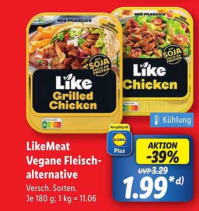 LikeMeat Vegane Fleischalternative