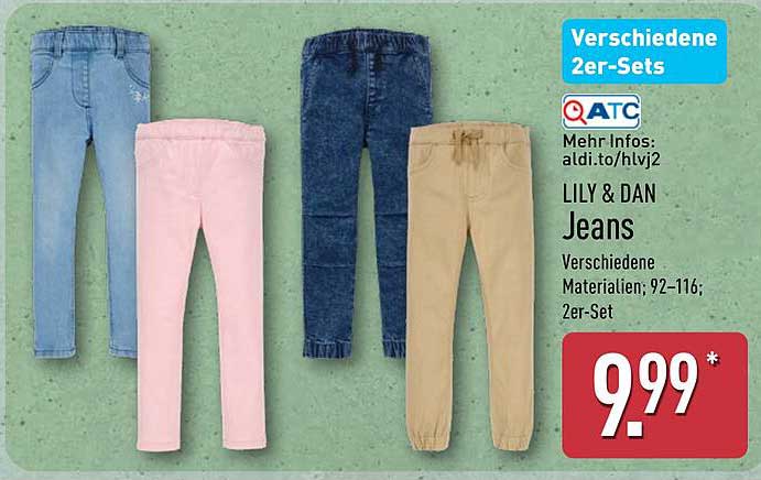 LILY & DAN Jeans - Verschiedene 2er-Sets