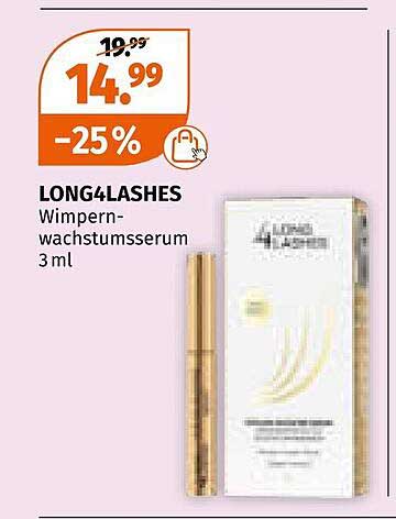 LONG4LASHES Wimpernwachstumsserum 3 ml