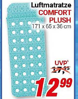 Luftmatratze COMFORT PLUSH 171 x 65 x 36 cm