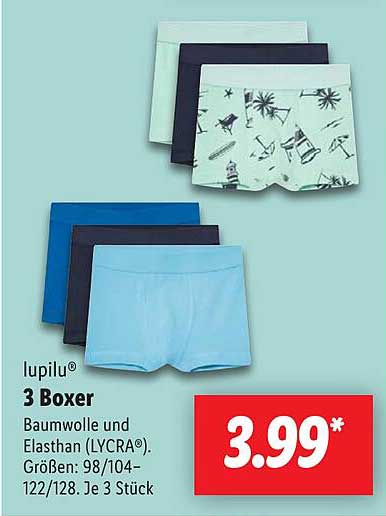 lupilu® 3 Boxer