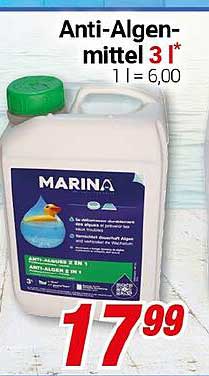 MARINA Anti-Algenmittel 3 l