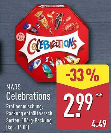 MARS Celebrations Pralinenmischung