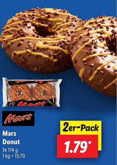 Mars Donut 2er-Pack