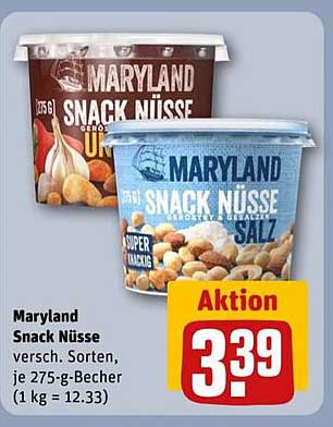 Maryland Snack Nüsse 275 g