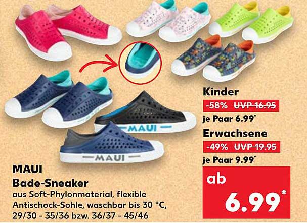 MAUI Bade-Sneaker - Perfekt für den Sommer!