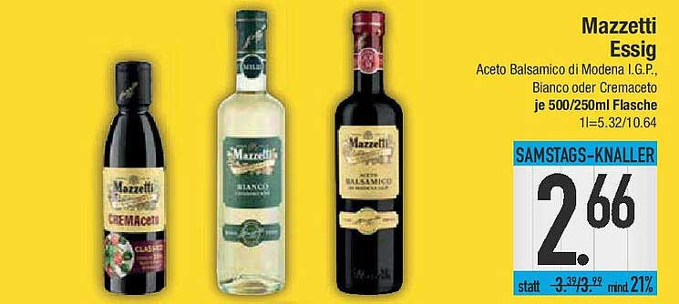 Mazzetti Essig - Aceto Balsamico di Modena I.G.P.