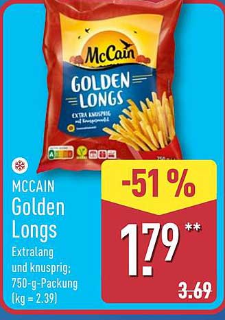 McCain Golden Longs 750-g-Packung