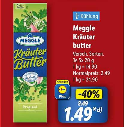 Meggle Kräuterbutter