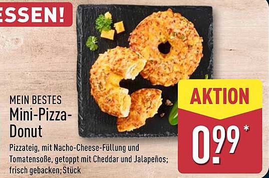 Mein Bestes Mini-Pizza-Donut