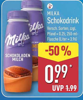 MILKA Schokodrink – 250 ml Flasche