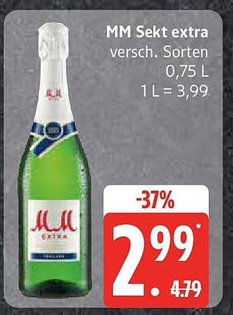 MM Sekt extra - Verschiedene Sorten 0,75 L