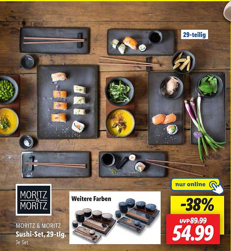 Moritz & Moritz Sushi-Set, 29-teilig