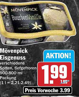 Mövenpick Eisgenuss - Beeren & Vanille