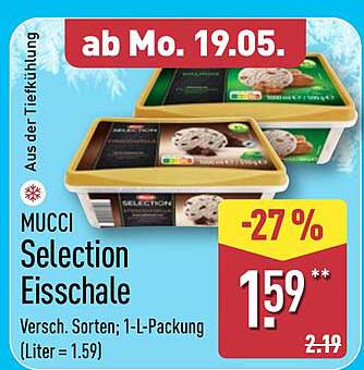 MUCCI Selection Eisschale - 1-L-Packung
