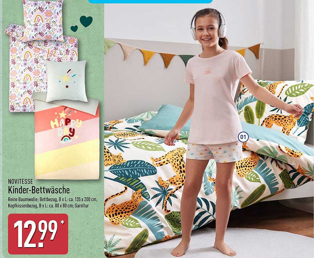 Novitesse Kinder-Bettwäsche