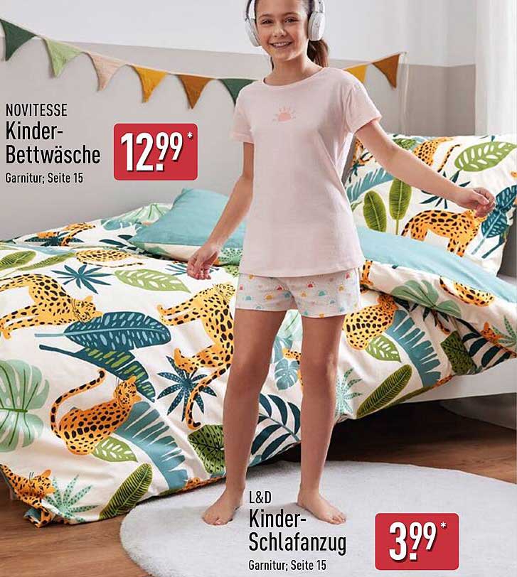 NOVITESSE Kinder-Bettwäsche