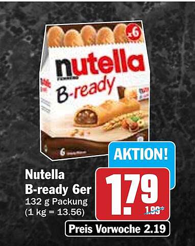 Nutella B-ready 6er