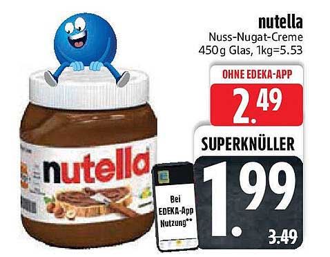 Nutella Nuss-Nugat-Creme 450 g