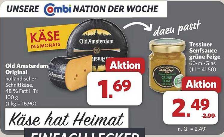 Old Amsterdam Original – holländischer Schnittkäse 100 g