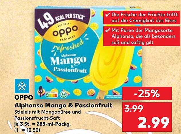 OPPO Alphonso Mango & Passionfruit