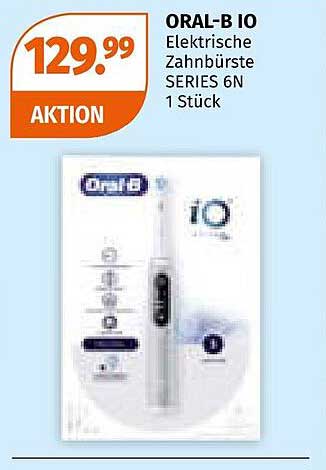 ORAL-B IO Elektrische Zahnbürste SERIES 6N 1 Stück