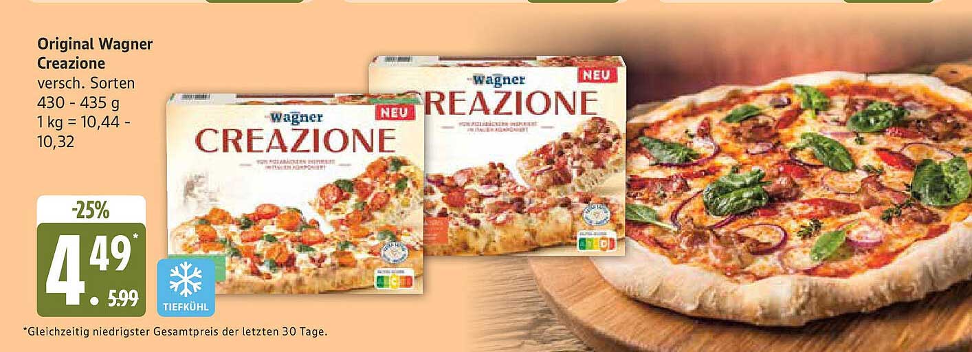 Original Wagner Creaziones – Verschiedene Sorten 430 - 435 g