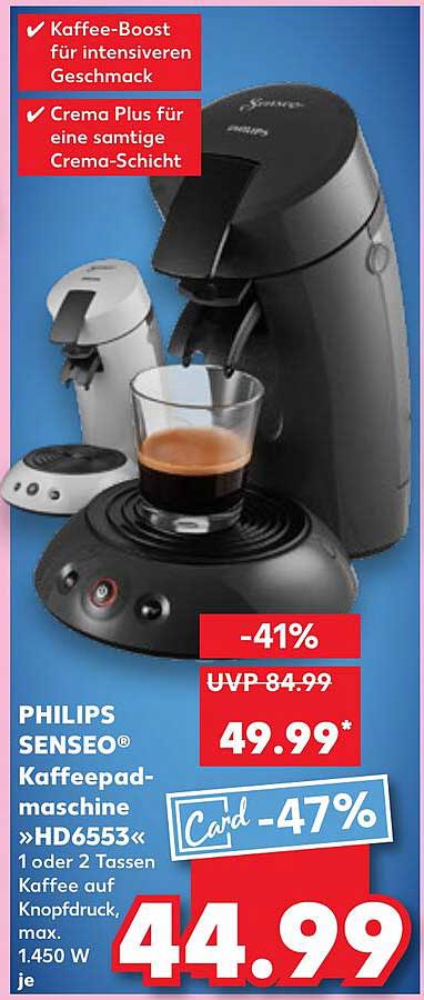 PHILIPS SENSEO® Kaffeemaschine »HD6553«