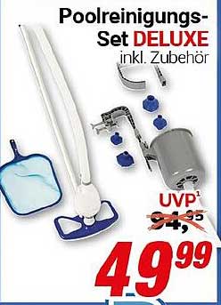 Poolreinigungs-Set DELUXE inkl. Zubehör
