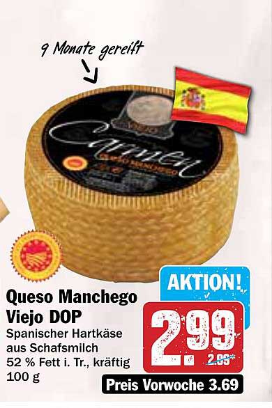 Queso Manchego Viejo DOP