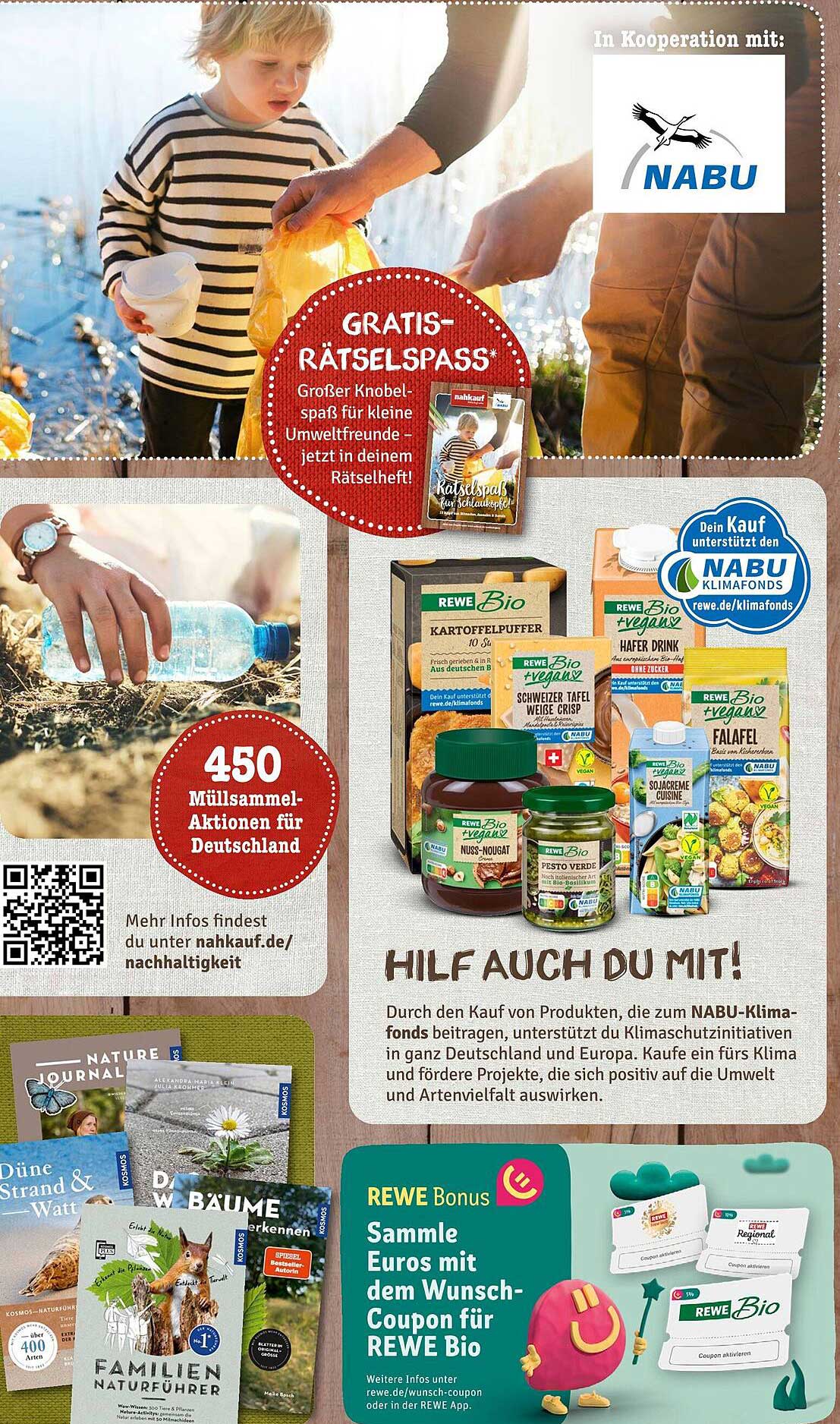 Rewe Bio + vegan-Produkte: Unterstütze die Umwelt und genieße köstliche Snacks!