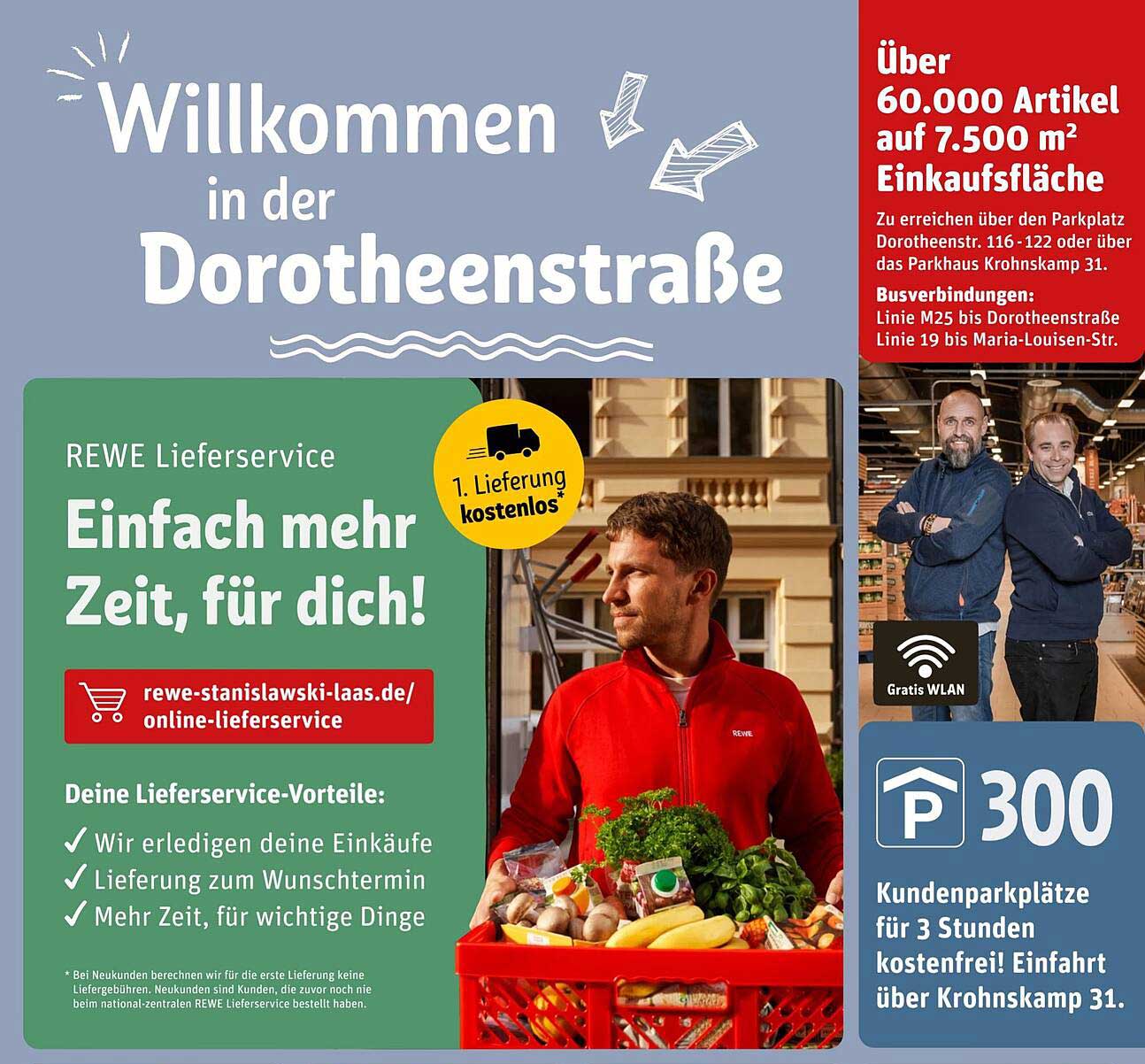 REWE Lieferservice - Einfach mehr Zeit, für dich!