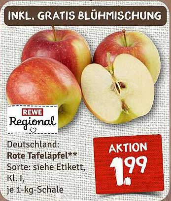 Rote Tafeläpfel – frisch und lecker aus Deutschland