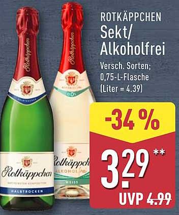 ROTKÄPPCHEN Sekt/Alkoholfrei